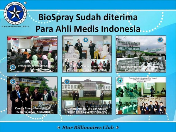 biospray diterima medis